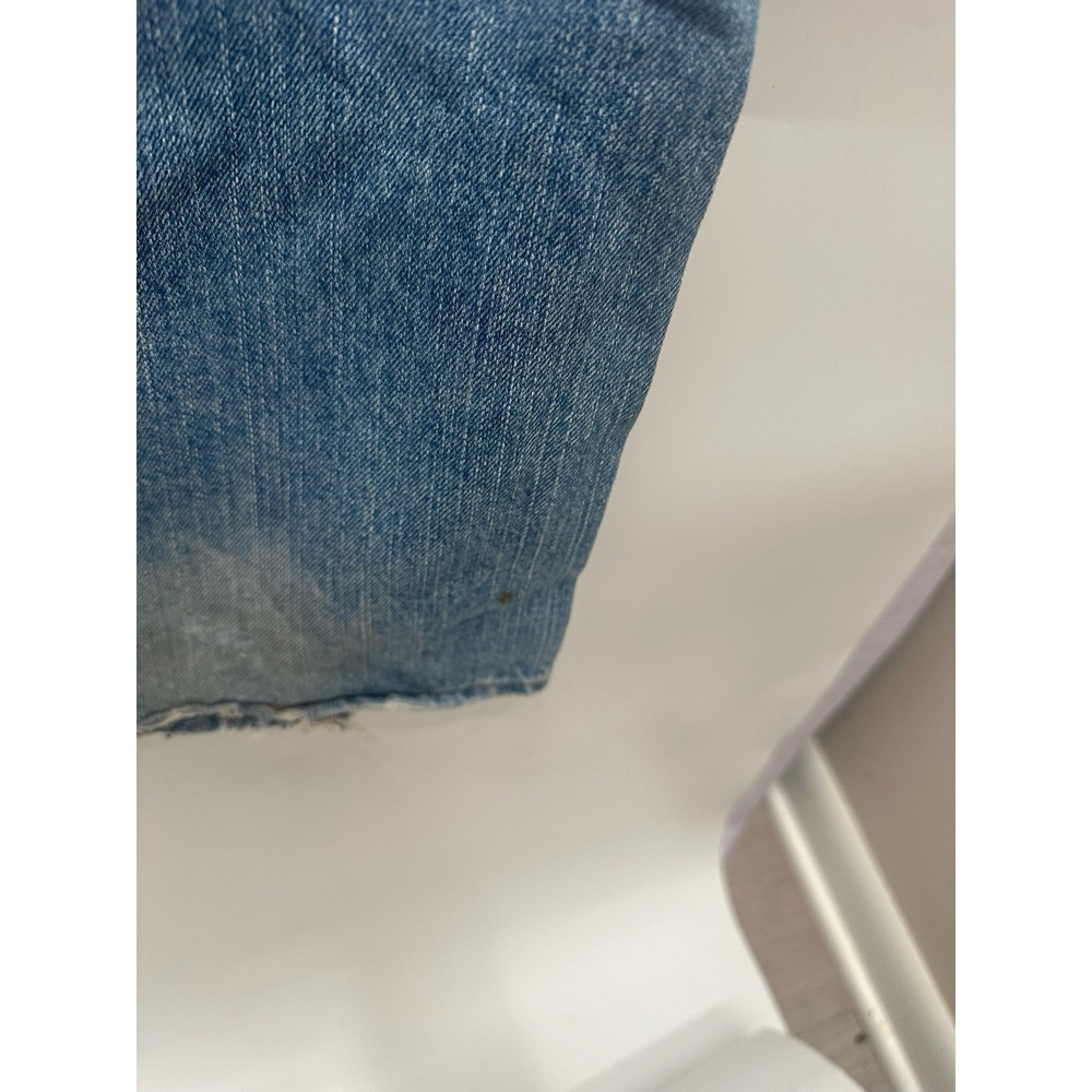 Tommy Hilfiger Men Blue Pocket Design Zipper Denim Straight Pants Size 34x34 - Picture 9 of 9